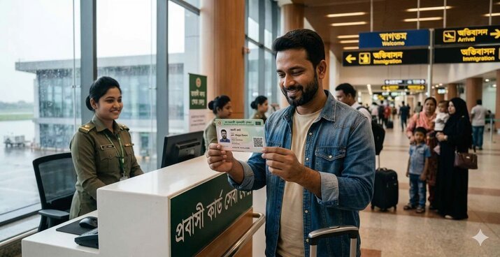 ‘প্রবাসী কার্ড’ নিয়ে ব্যাপক আগ্রহ, মিলবে বিশেষ সুবিধা