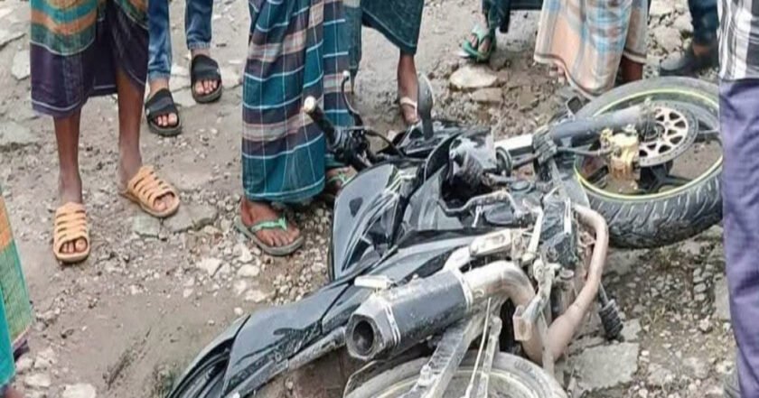 কটিয়াদীতে মোটরসাইকেল দুর্ঘটনায় প্রাণ হারালেন এক তরুণ