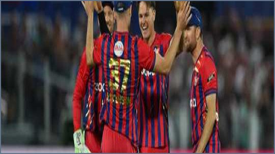 লিভিংস্টোনের ঝড় রুখে ম্যানচেস্টার সুপার জায়ান্টসের রোমাঞ্চকর জয়