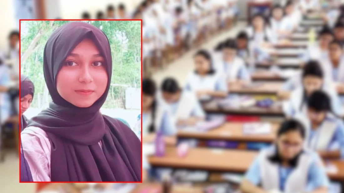 বাবার নিথর দেহ ঘরে রেখে পরীক্ষা, জিপিএ-৫ পেয়েও দুশ্চিন্তায় ঋতু