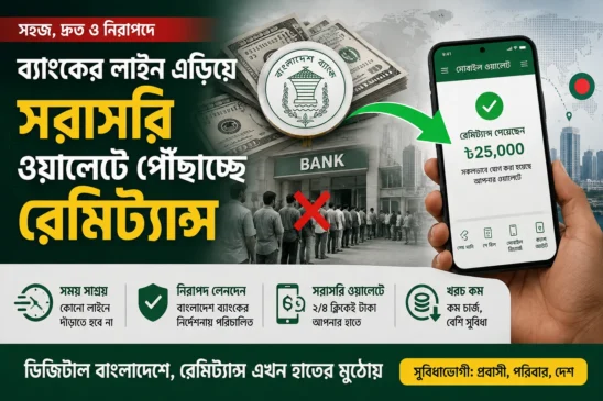 মোবাইল ব্যাংকিংয়ে রেমিট্যান্স: ব্যাংকিং জটিলতা পেরিয়ে দ্রুত পৌঁছাচ্ছে অর্থ