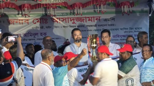‘খেলাধুলায় মাদকমুক্ত সমাজ, তৃণমূল থেকে প্রতিভা খুঁজতে চাই’: আমিনুল হক
