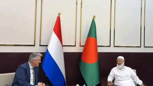 বিরোধীদলীয় নেতা ডা. শফিকুর রহমানের সঙ্গে নেদারল্যান্ডসের রাষ্ট্রদূতের সৌজন্য সাক্ষাৎ
