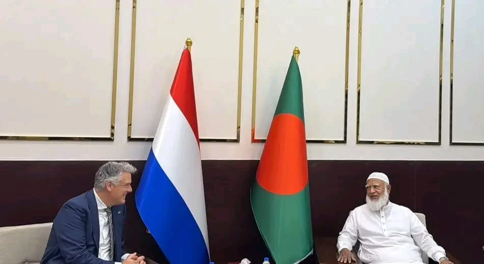 বিরোধীদলীয় নেতা ডা. শফিকুর রহমানের সঙ্গে নেদারল্যান্ডসের রাষ্ট্রদূতের সৌজন্য সাক্ষাৎ