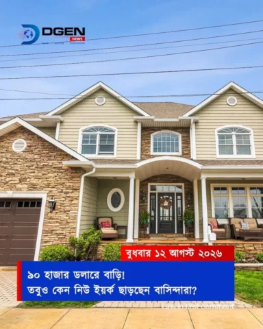 ৯০ হাজার ডলারে বাড়ি! তবুও কেন নিউ ইয়র্ক ছাড়ছেন বাসিন্দারা?