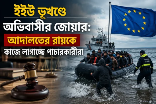 ইইউ ভূখণ্ডে অভিবাসীর জোয়ার: আদালতের রায়কে কাজে লাগাচ্ছে পাচারকারীরা