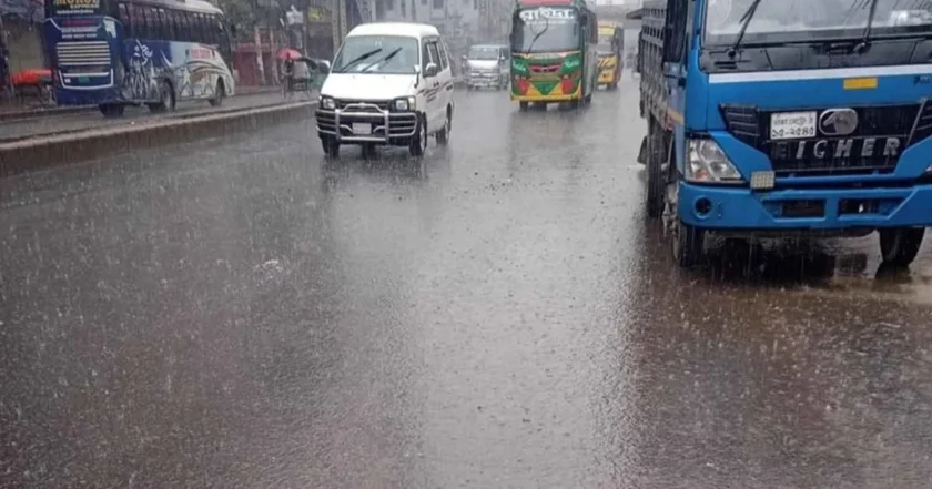 নতুন বৃষ্টি বলয় ‘নির্ঝর’-এর প্রভাবে রাজধানীসহ দেশজুড়ে ঝুম বৃষ্টি