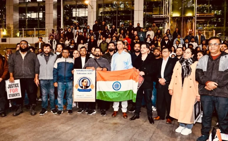 ভারতের শিক্ষার্থী আন্দোলনের সমর্থনে সিডনি ও মেলবোর্নে প্রবাসীদের বিক্ষোভ