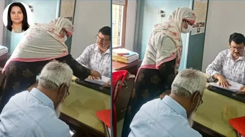 বোরকা পরে ছদ্মবেশে ভূমি অফিসে হাজির ডিসি ফরিদা, যা দেখলেন