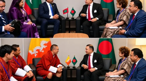 ভুটান ও মালদ্বীপের শীর্ষ নেতাদের সঙ্গে প্রধানমন্ত্রীর পৃথক বৈঠক