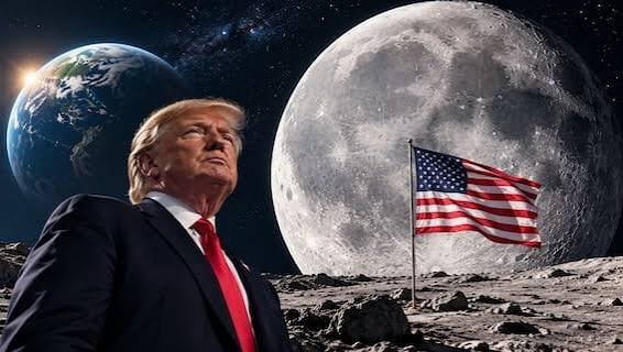 ‘চাঁদ আমাদের’: এবার চাঁদের মালিকানা দাবি করলেন ট্রাম্প!