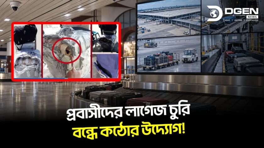 লাগেজ চুরি বন্ধে এবার LIVE-CCTV!