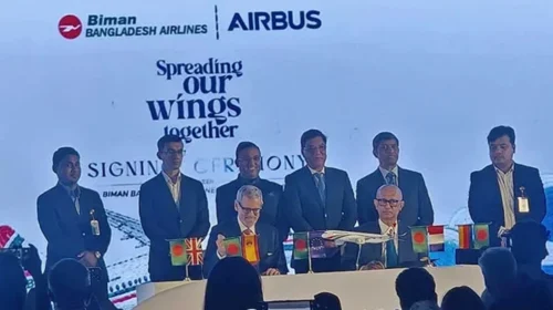 বিমান বাংলাদেশ এয়ারলাইন্স কিনছে এয়ারবাসের ১০টি উড়োজাহাজ